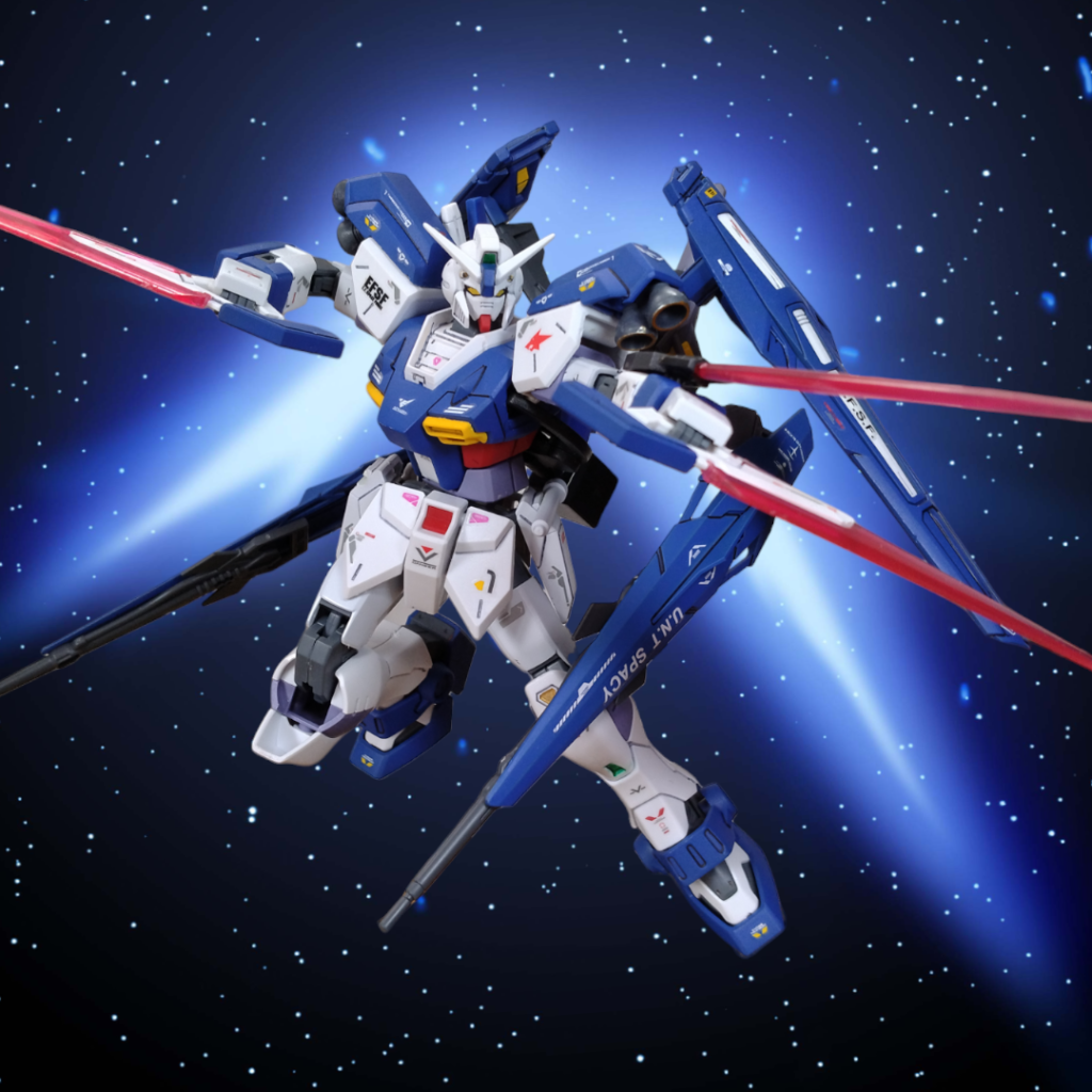 ピクシーって地上専用のイメージですが、宇宙でもそのまま運用できるかは諸説あるようですフルバーニアンの定義って、「地上用のMSをバーニア等の追加改修によって宇宙空間での機動性を高めて運用する」って感じでいいんでしょうかね？