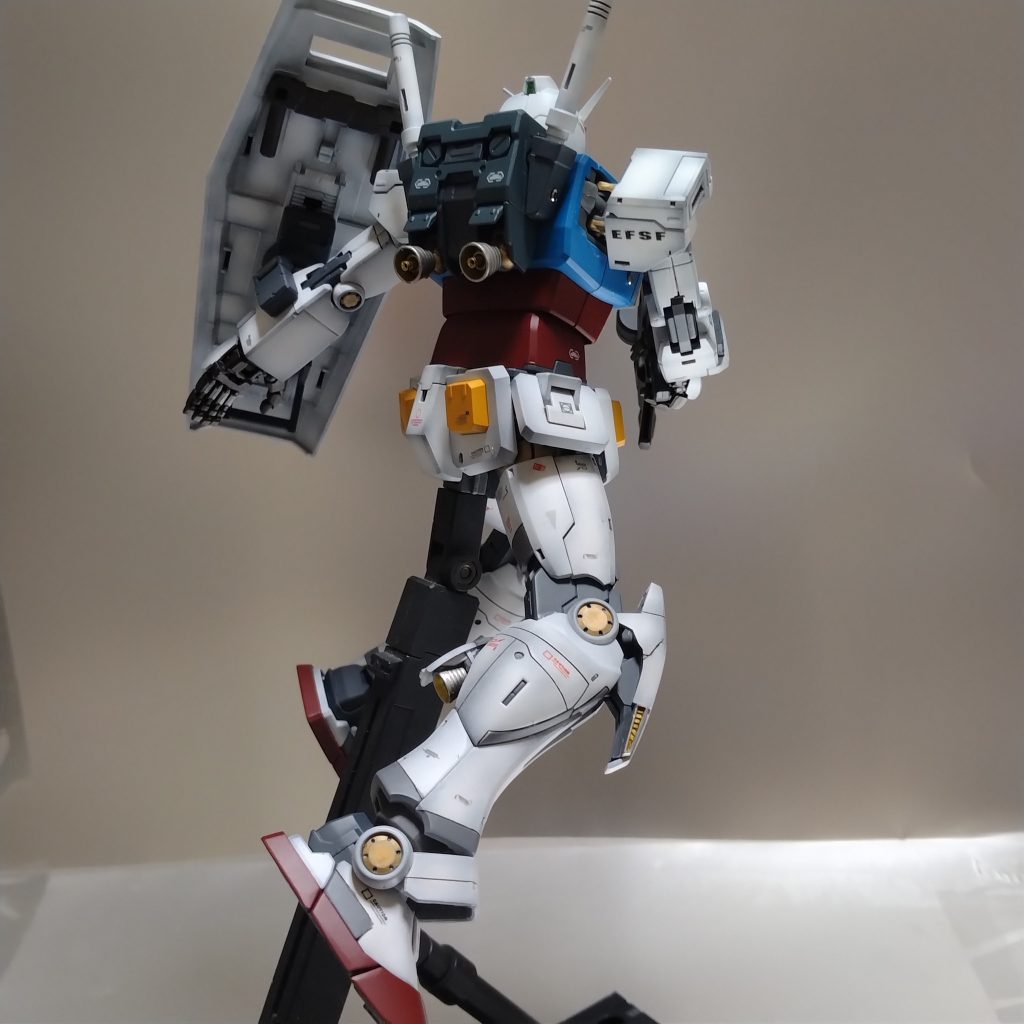 ガンダムのガンプラの中では、このオリジンガンダムが好きです！