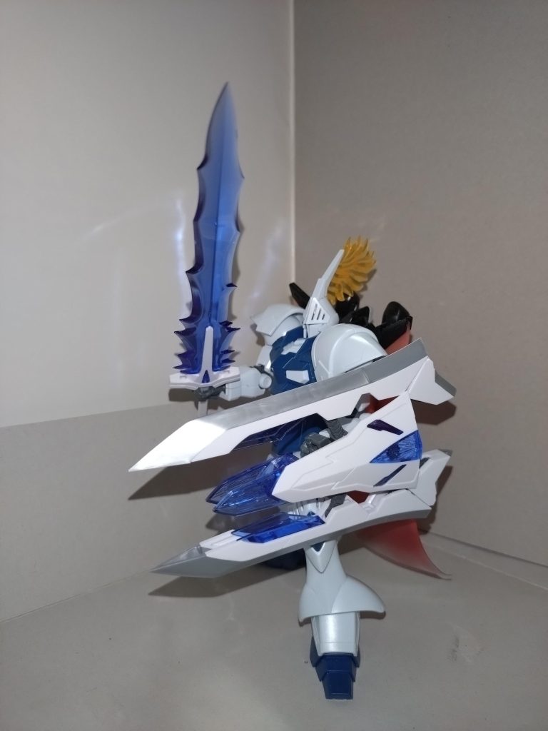 しかし、そのビームマントを背負ったギャンスロットには、恐るべき力が宿っていた。 ある日のガンプラバトルで···