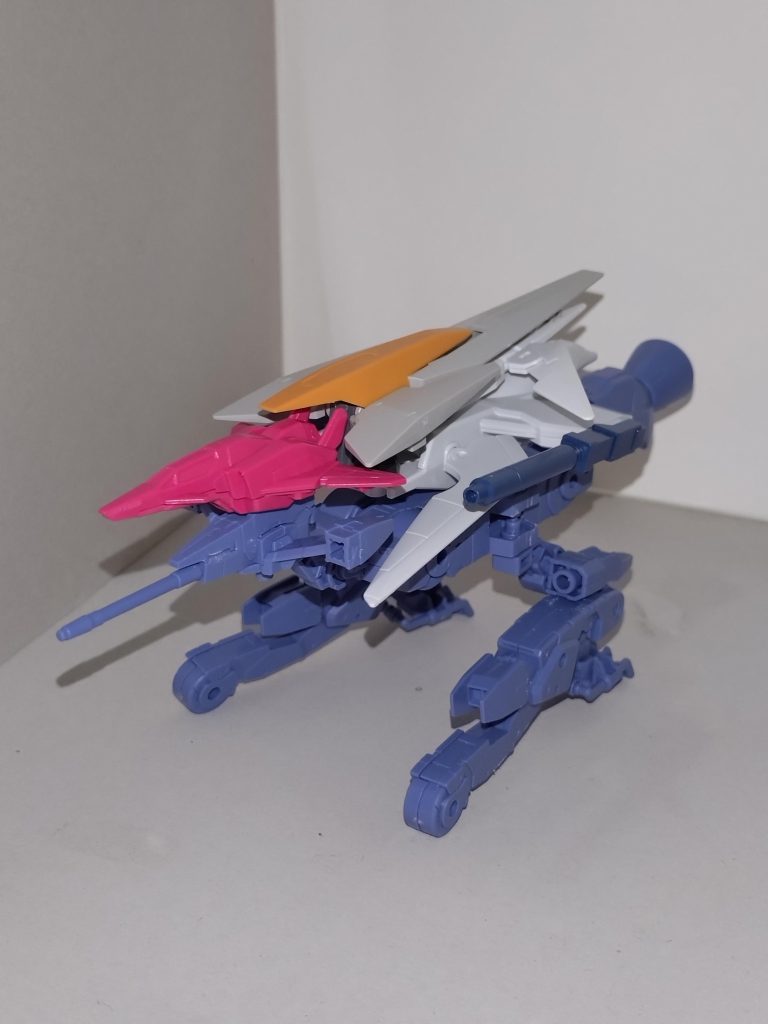 そしてこちらは、インパルスカーマインと同時に作っていたものの、使わなかったスペースクラフトにポータントフライヤー+コアスプレンダーを組み合わせた支援メカです。