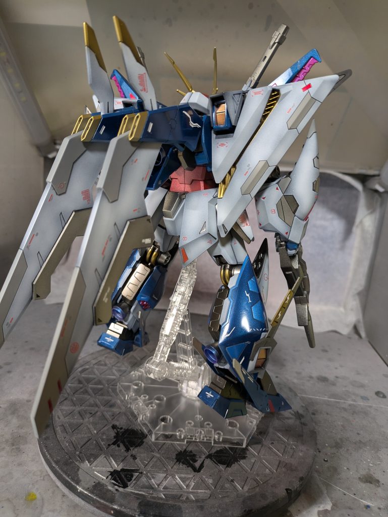 HG XIガンダム　全塗装–4枚目/制作者：ガンメタル