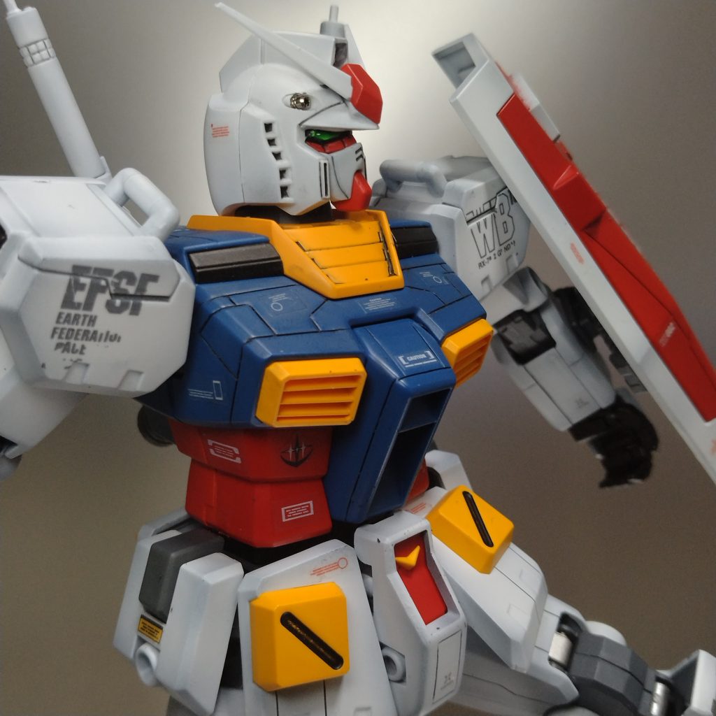 最初、特に思い入れもなく、たまたま手に入ったので作りましたが！これはこれでカッコイイです！（笑）