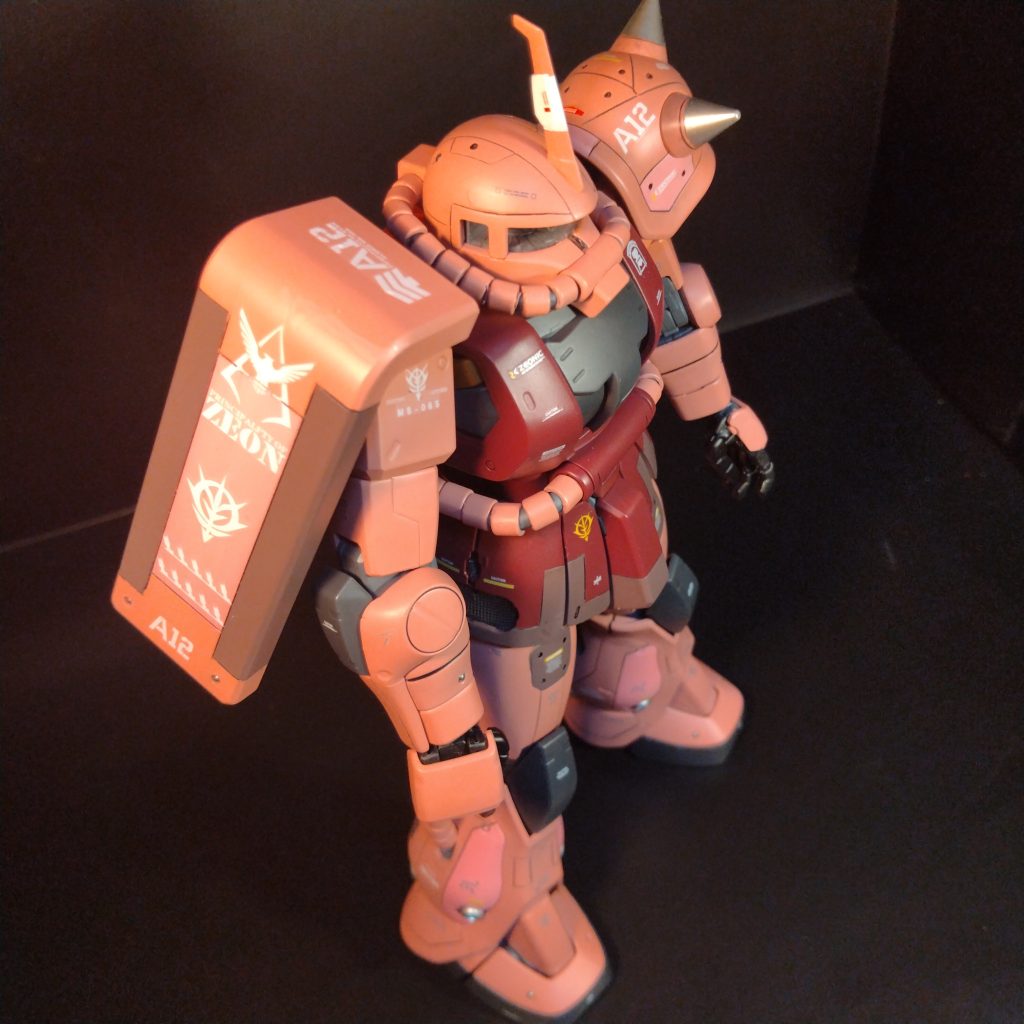 なんだかんだ言っても！納得行くザクは今だに出来ません！🥲