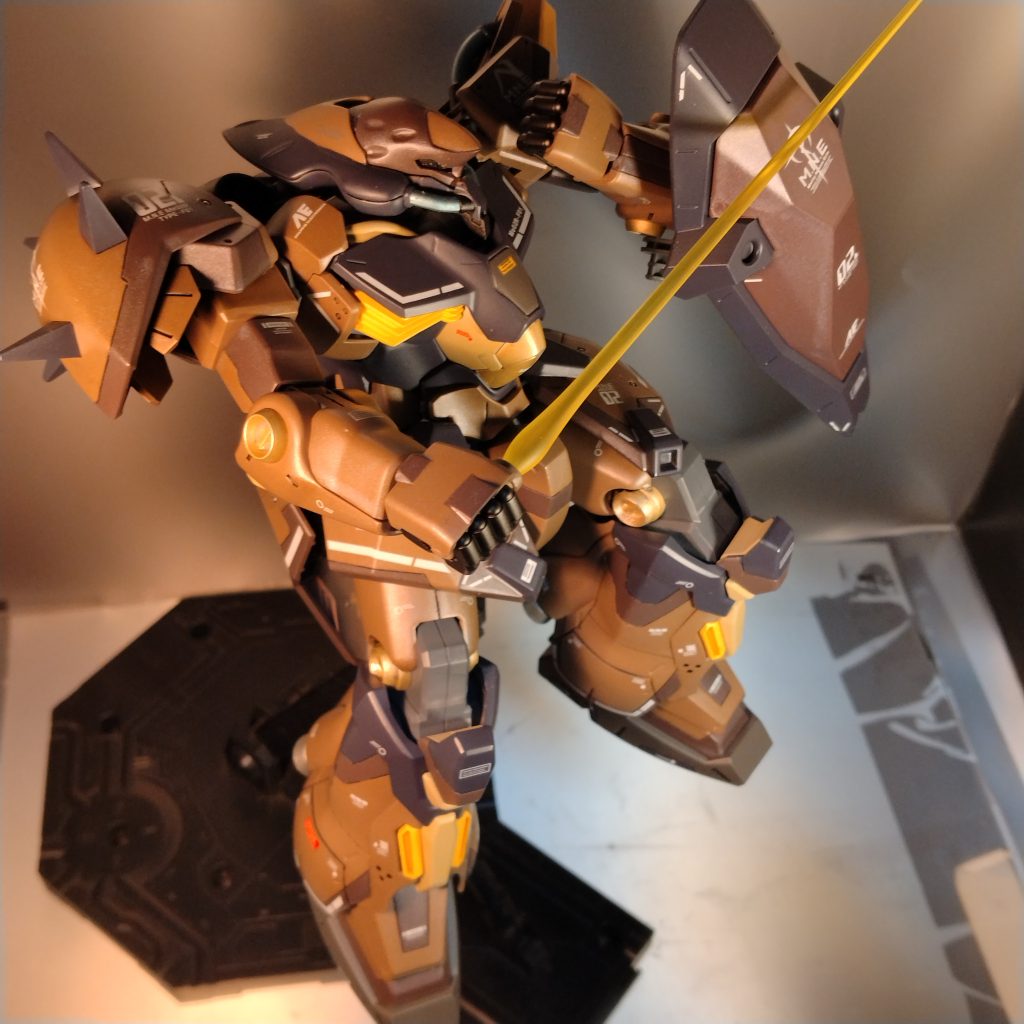 スジ彫り、メタル系でディテールアップ！安定のワンパターンです！（笑）