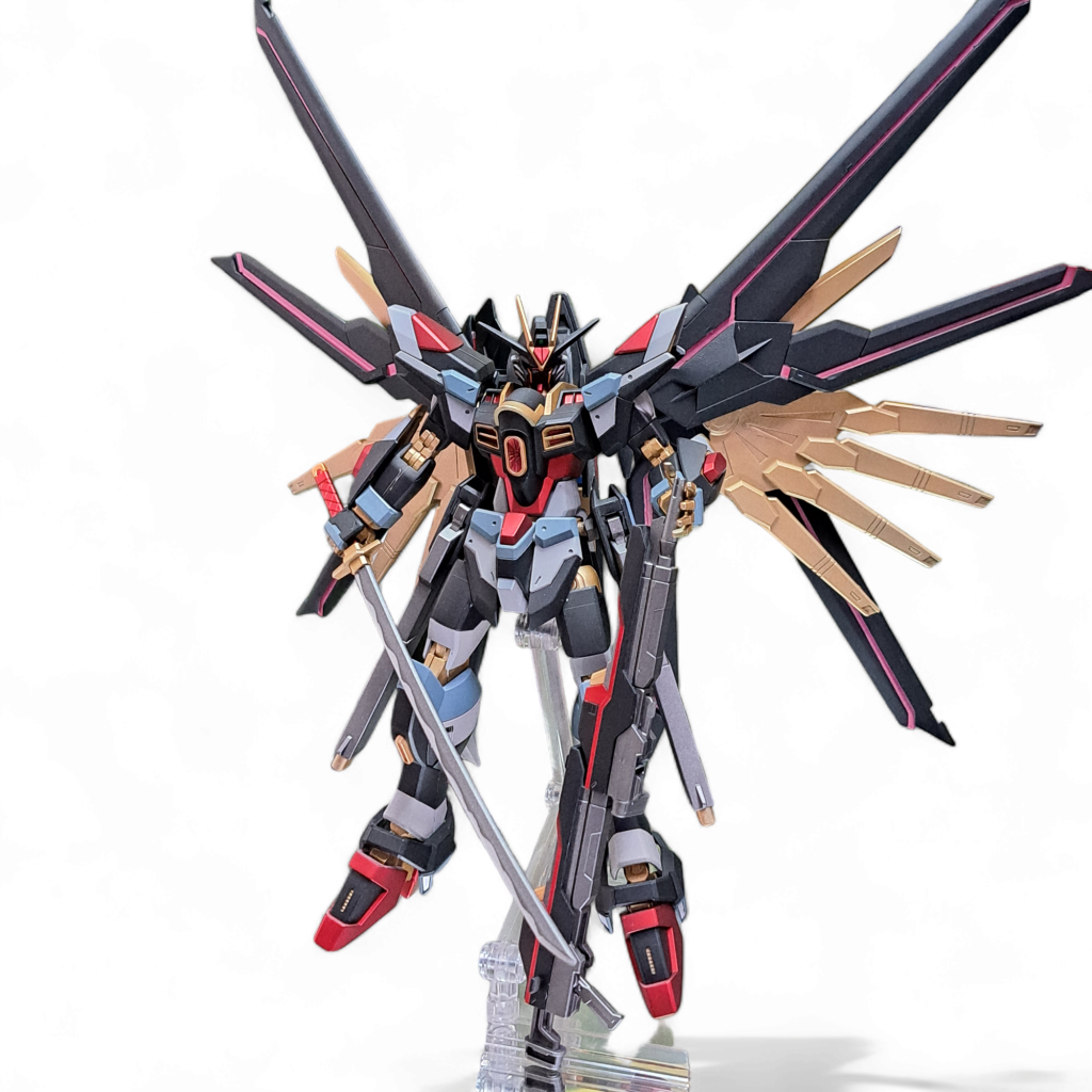 マイティーストライクフリーダムver.BLACK–3枚目/制作者：@Gen03486302