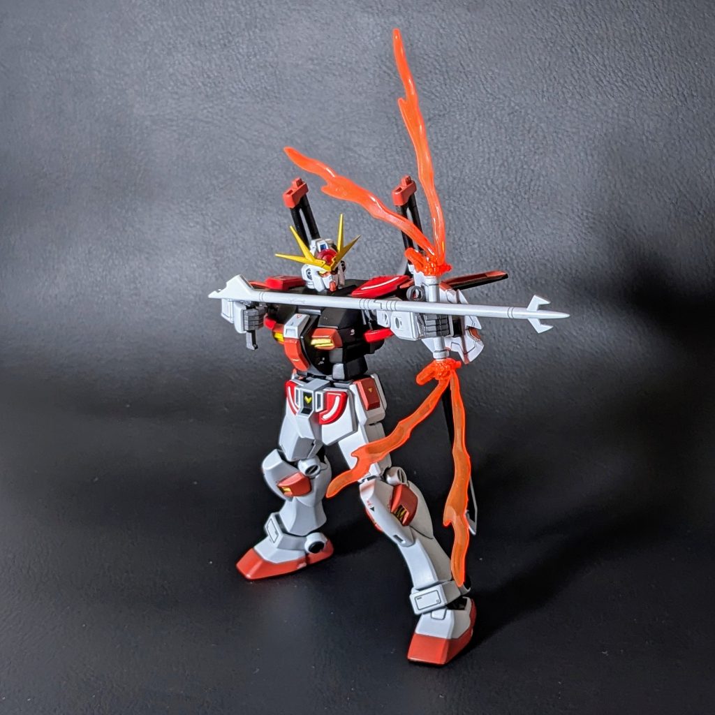 ビームラーアロー。ラーガンダムをもっとカッコよくをコンセプトとして製作しました。最後までお付き合いくださりありがとうございました。