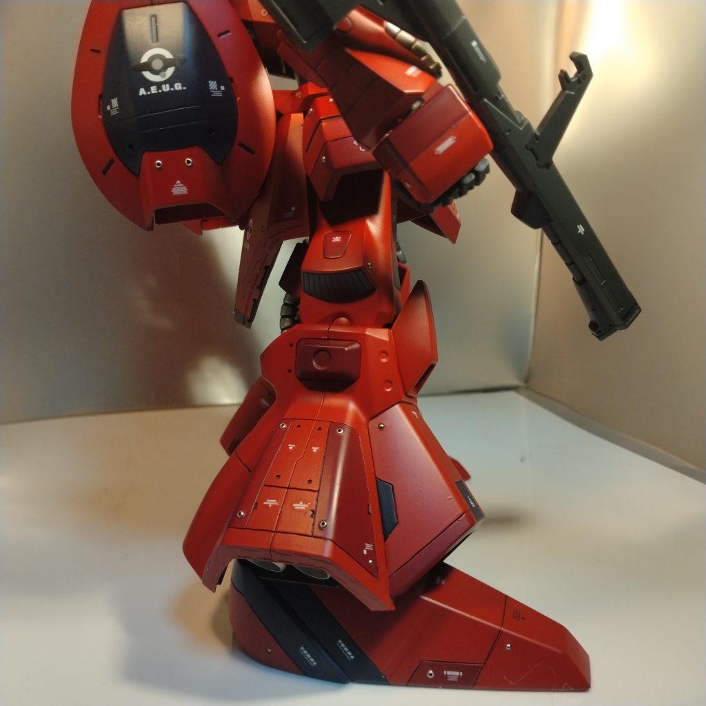 スジ彫りとメタルでディテールアップしました！勿論、細かなところも塗り分け部はスジ彫りで仕切ってます！