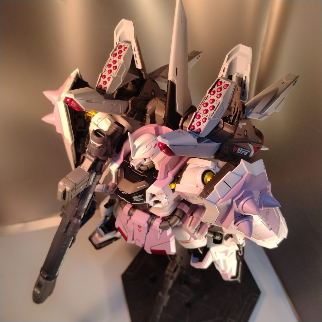 最初！作っておきながら、ミサイルの展開ギミックの稼働を理解してなくて🤔あれ？ってなりました😄