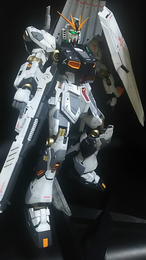 軽めのグラデーション塗装です！ちょいメタル系でディテールアップ！