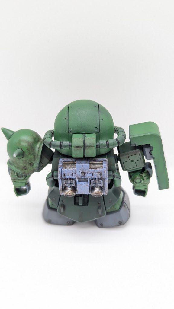 おまけにバックショット。めっちゃ汚してみました。