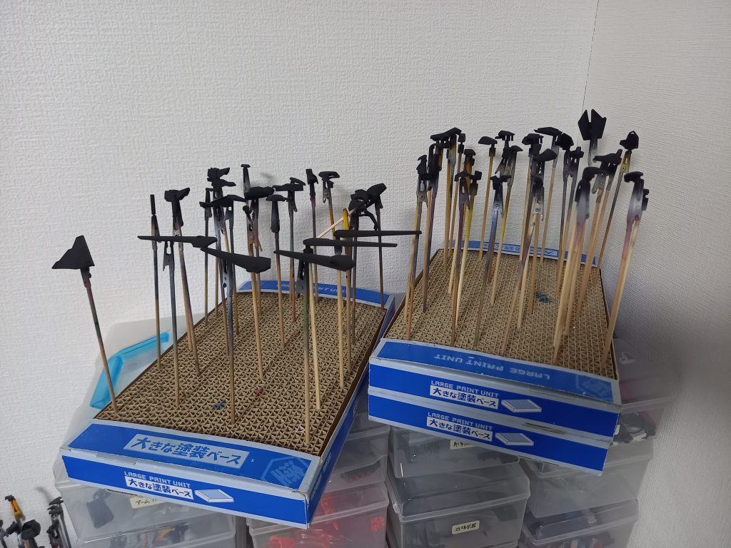 塗装は初の黒立ち上げに挑戦しました✨