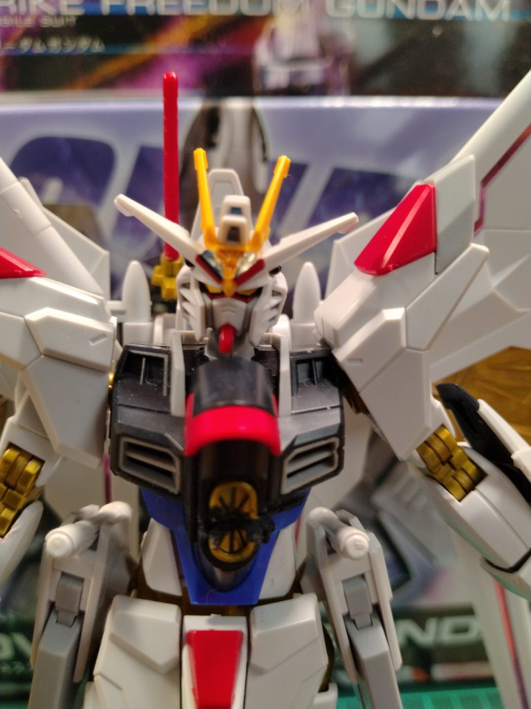 ディスラプター起動！質力80％！これもゴールドでちょい塗り(あんま変わらなかった)