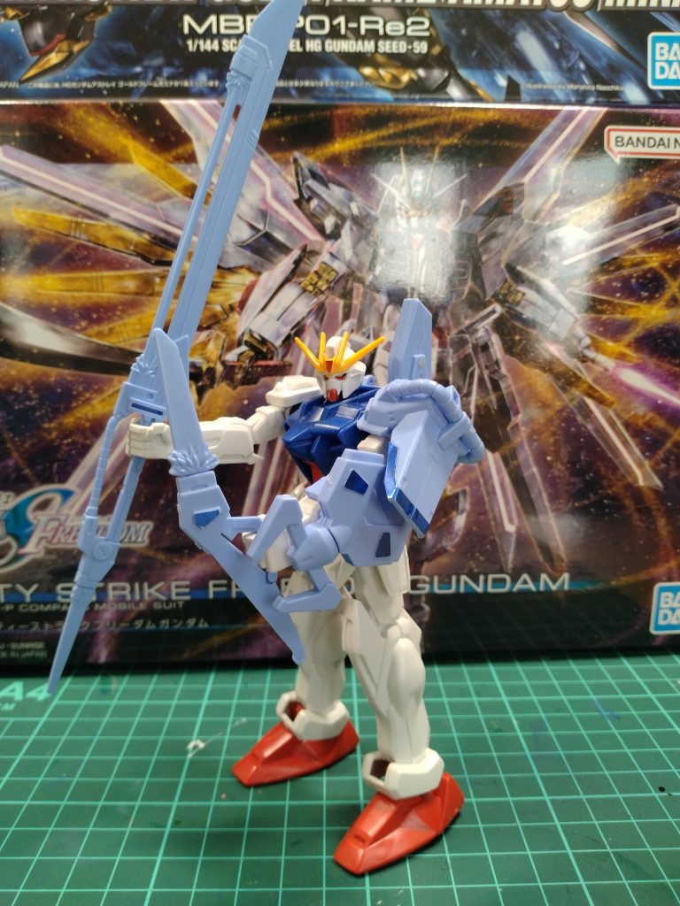 アフリカ脱出戦では「砂漠の虎」率いるバクゥ軍団を相手に大立ち回りを演じている。(コレクションシリーズより)