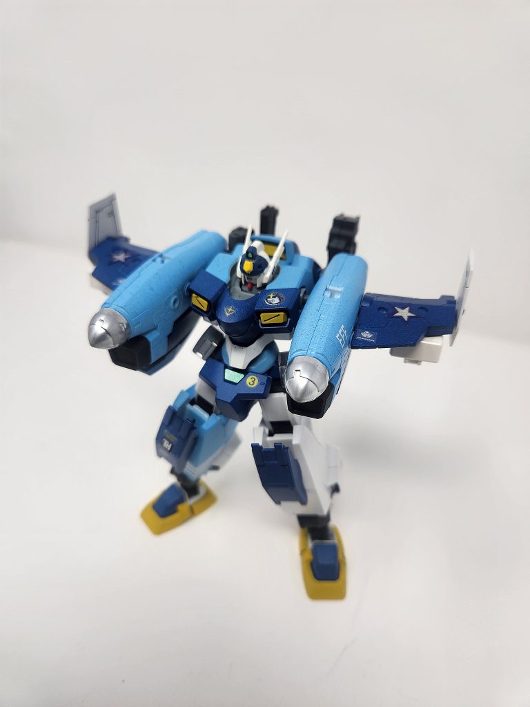 Decided to make it my own personal suit (hence the color scheme) Funny that the right leg is colored like the Argentina flag 🇦🇷. This unit is also part of the White Dingo team.