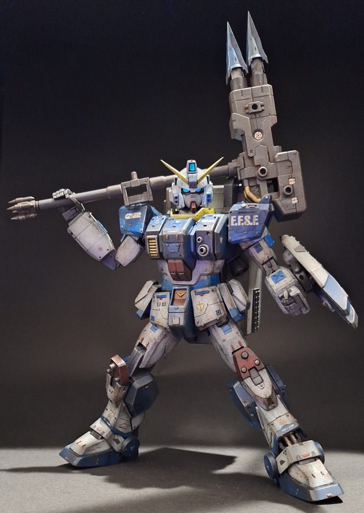 MG　陸戦型ガンダム　瀧川カラー汚し塗装–2枚目/制作者：@feiru777