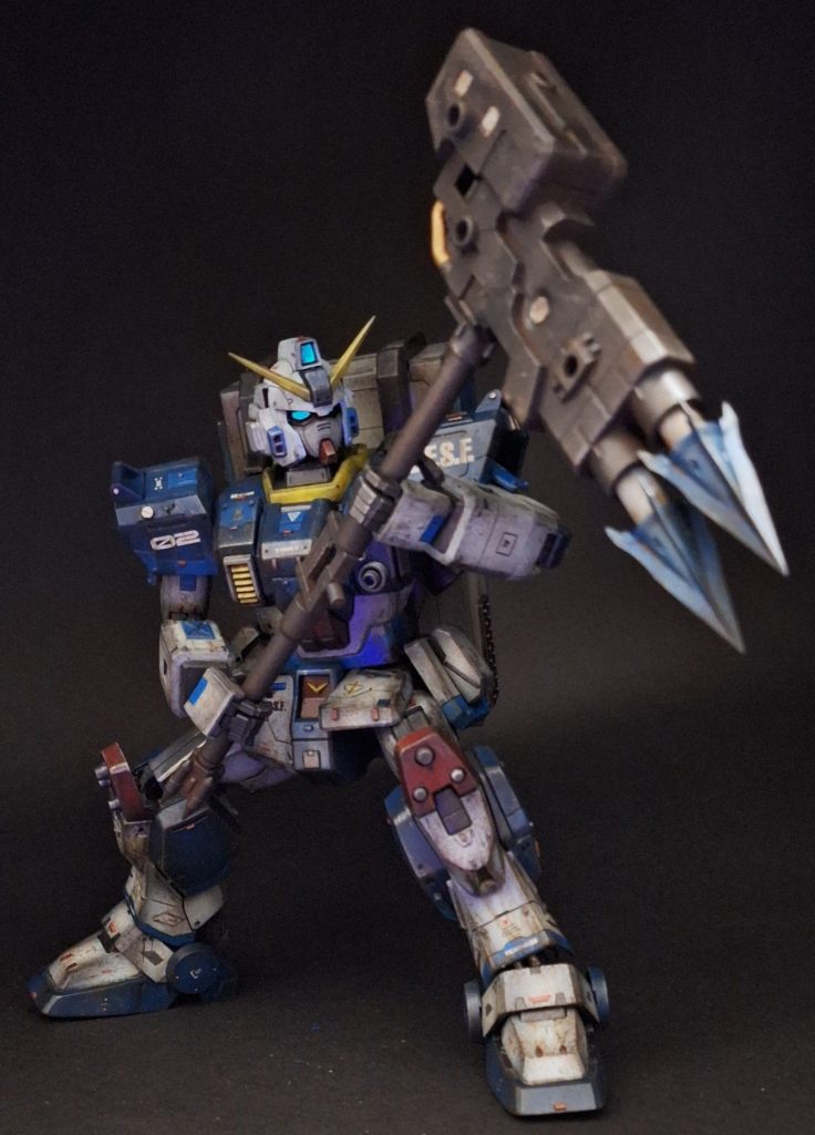 MG　陸戦型ガンダム　瀧川カラー汚し塗装–3枚目/制作者：@feiru777