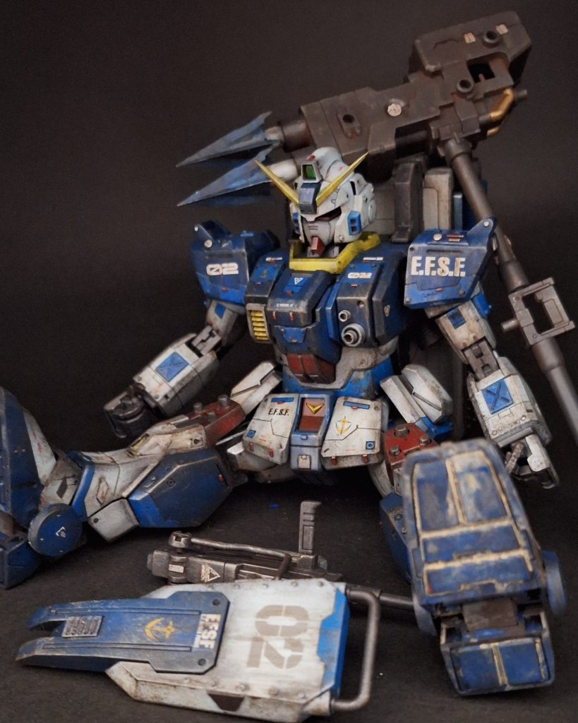 MG　陸戦型ガンダム　瀧川カラー汚し塗装–5枚目/制作者：@feiru777