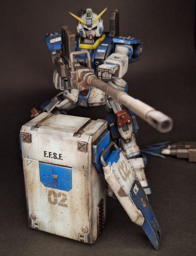 MG　陸戦型ガンダム　瀧川カラー汚し塗装–4枚目/制作者：@feiru777