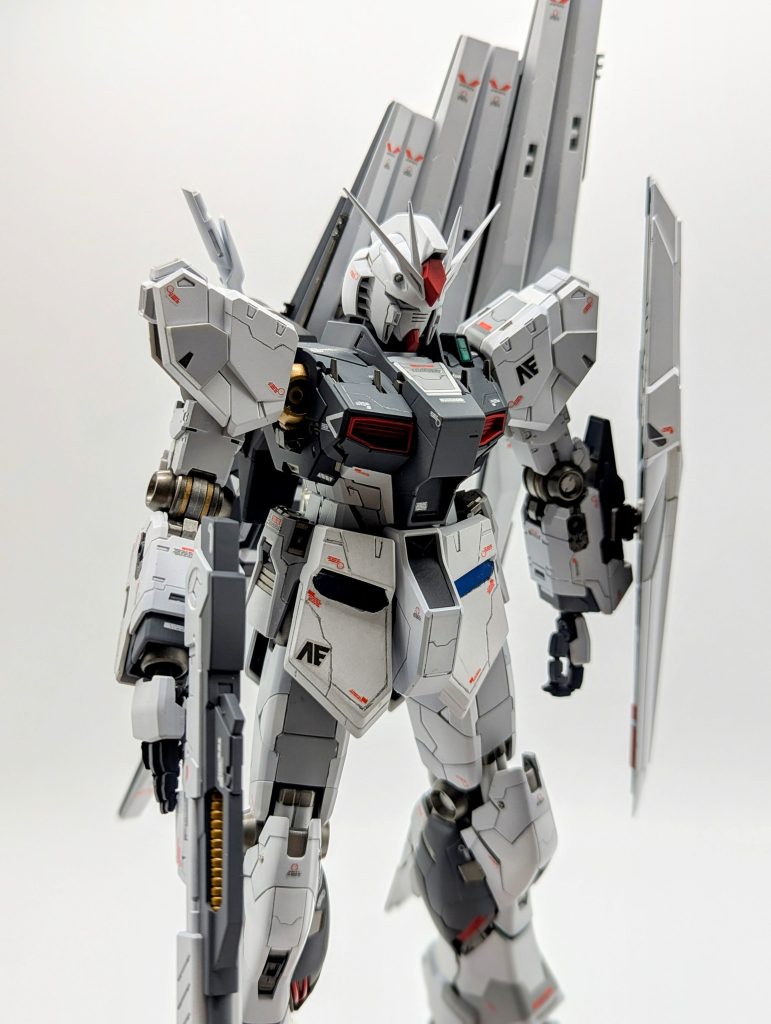 MGνガンダムverKa ファーストロットカラー改修全塗装–7枚目/制作者：kenshira0123