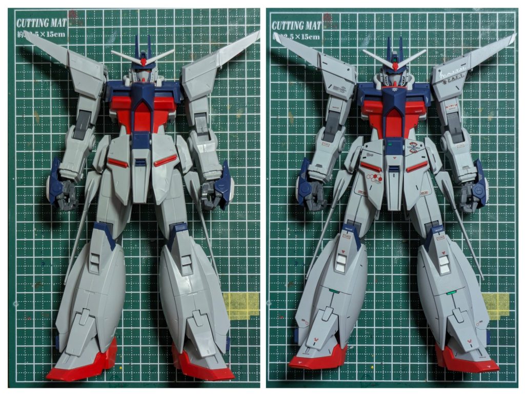 本体before after。正面。