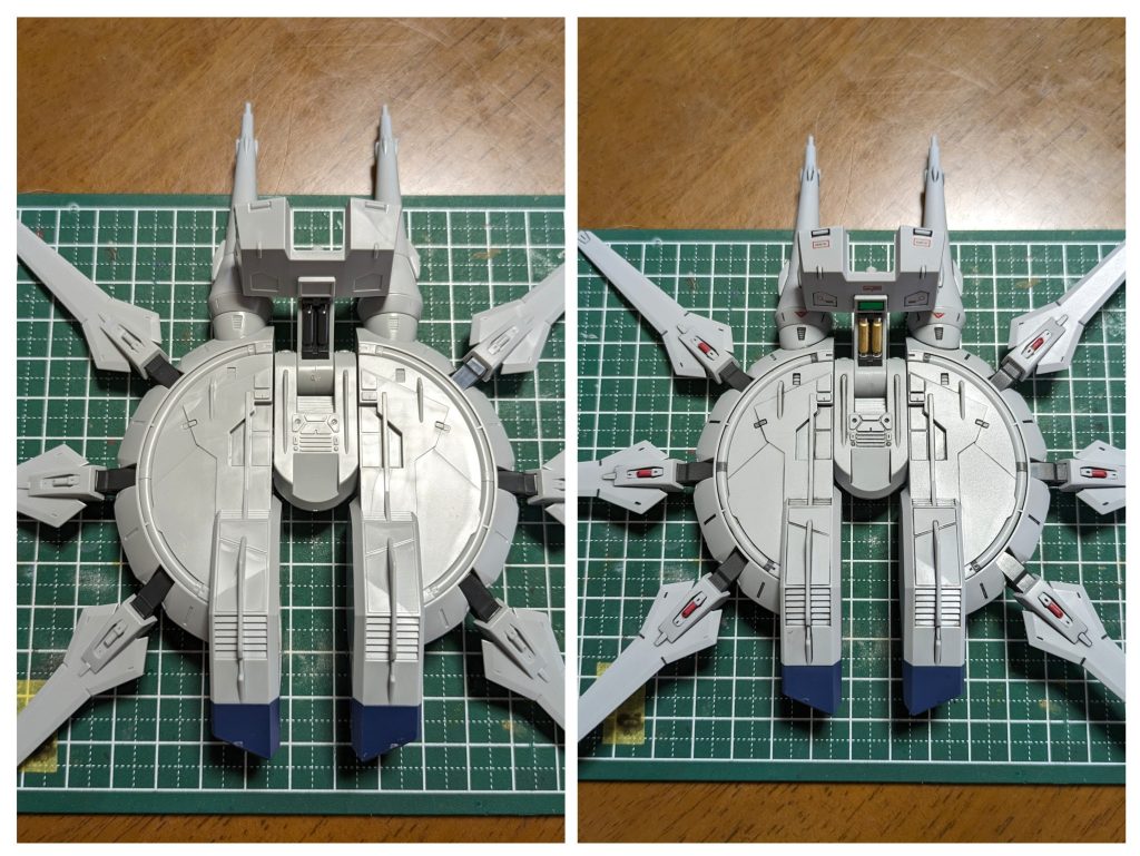 バックパック裏側。