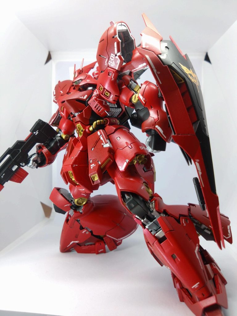 今回初めて半光沢で仕上げましたが質感が良い！塗装に深みが出てとても気に入りました。ただ写真撮るなら艶消しの方がいいのかな…今後も勉強ですね。最後まで見て頂きありがとうございました！