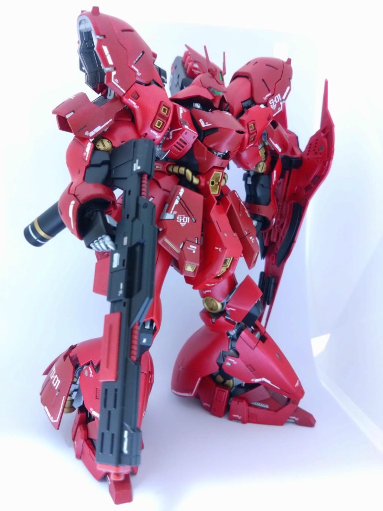 重心が後ろすぎて真っすぐ立ってくれない。いつからか忘れましたが自分ルール的にボディカラーを武器に入れてます。