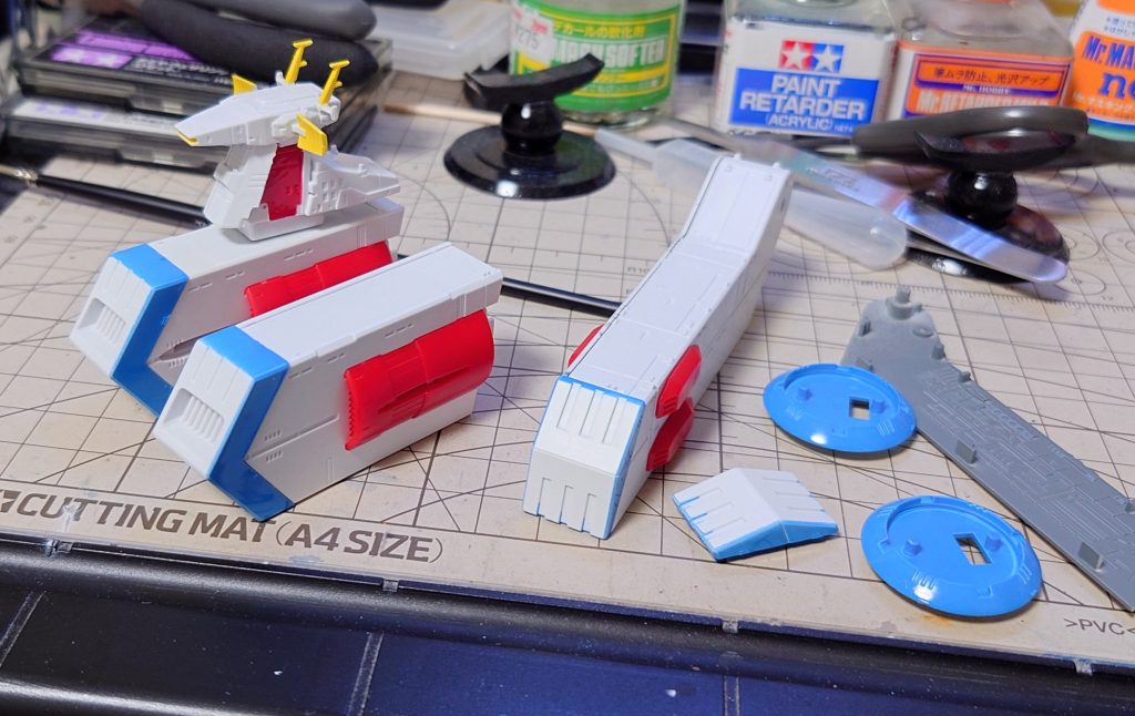 EXモデル ホワイトベース(1/1700)–3枚目/制作者：隠れ蓑