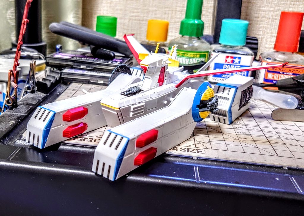 EXモデル ホワイトベース(1/1700)–2枚目/制作者：隠れ蓑