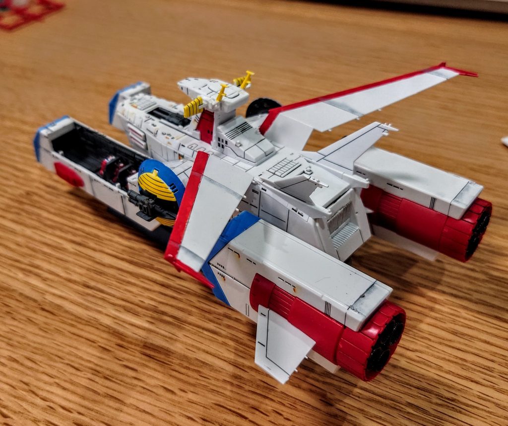 EXモデル ホワイトベース(1/1700)–4枚目/制作者：隠れ蓑