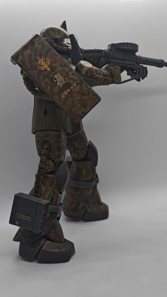 ザクVer2.0 迷彩塗装–5枚目/制作者：mogu