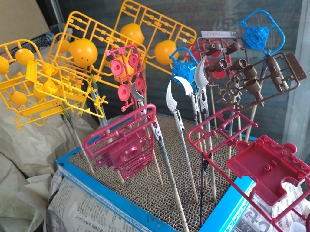 パーツ塗装