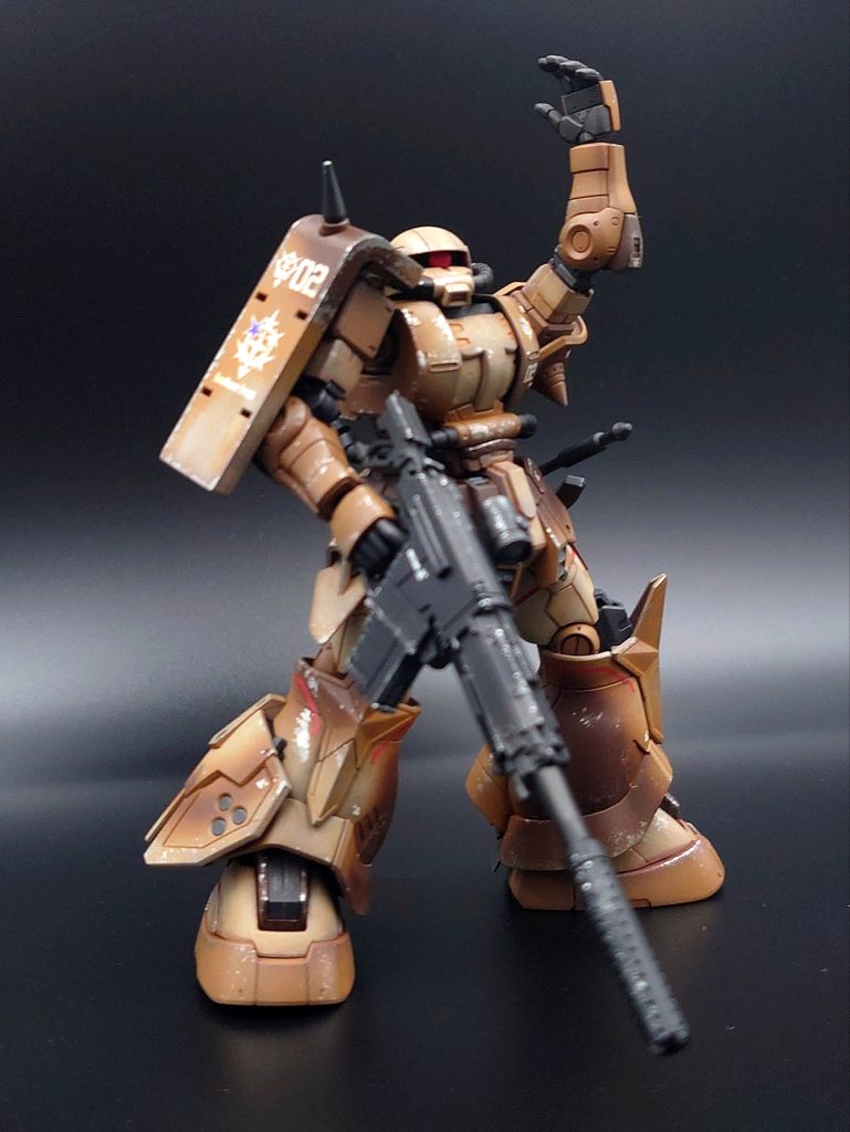 高機動型ザク　ウォルド機–3枚目/制作者：やまっぴ