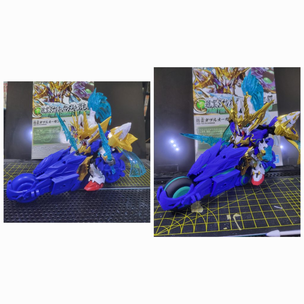 そして呂布シナンジュと同じように趙雲には『碧竜駆』というバイクがセットであります