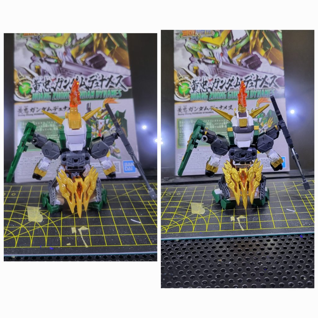 次から金色は違う感じになるかもしれません…しかし頑張って塗っていこうと思います(renpou_emb)