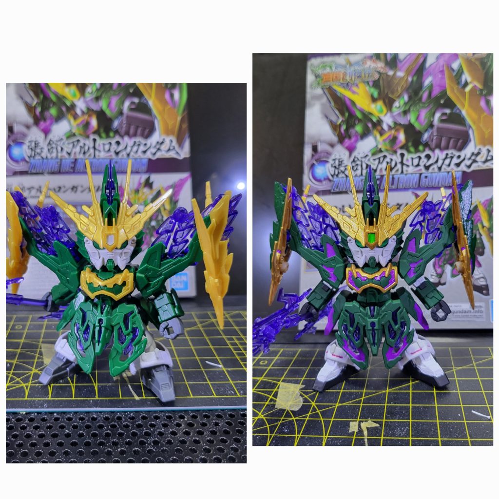 まあ緑一色な所もあるし何より今までに比べると金部分が少なかったんですよ