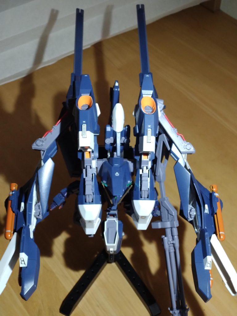 上から見るとこんな感じゴテゴテすぎてわからんね