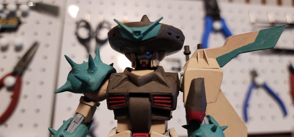 チラッと見える目がカッコいい