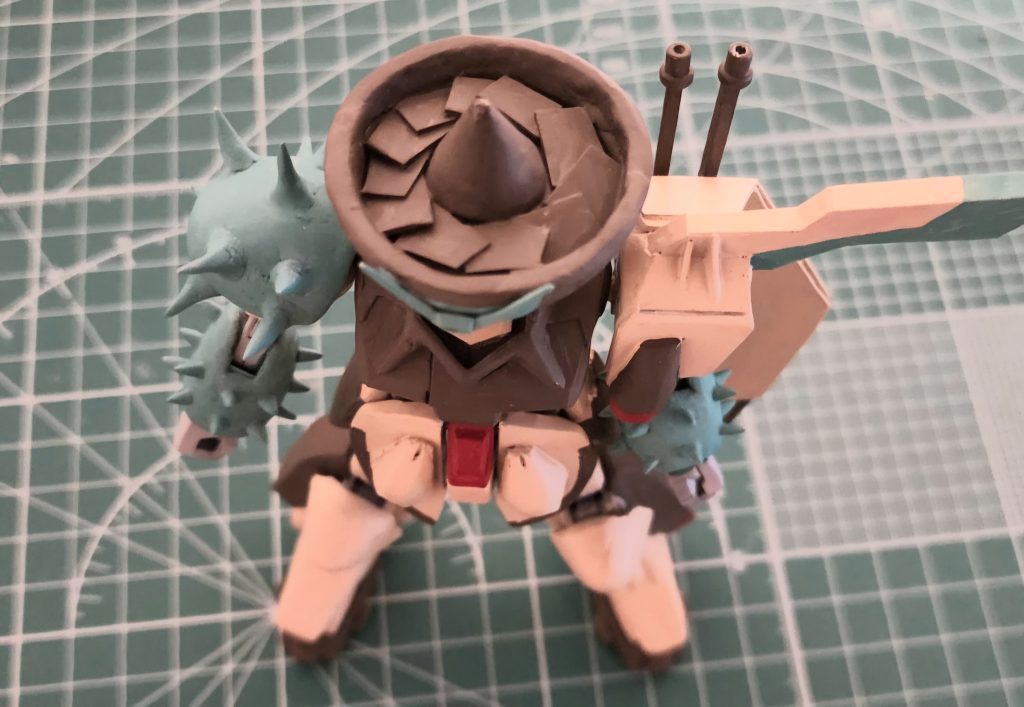 頭のスクリューはこんな感じで作成 回りません(笑)