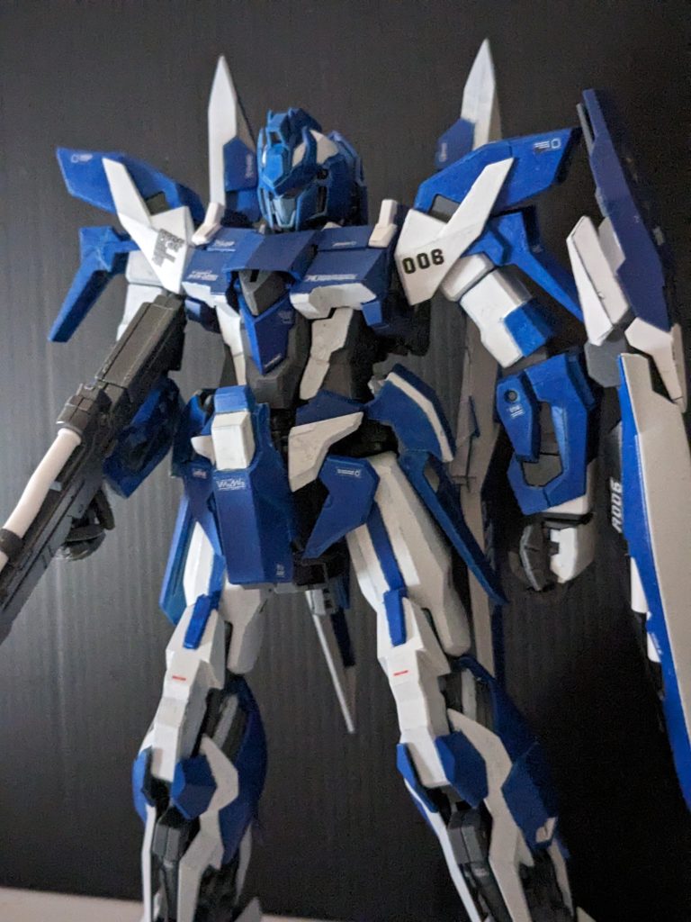 ＭＧデルタプラス塗装＆デカール–2枚目/制作者：iinesisugitanokana