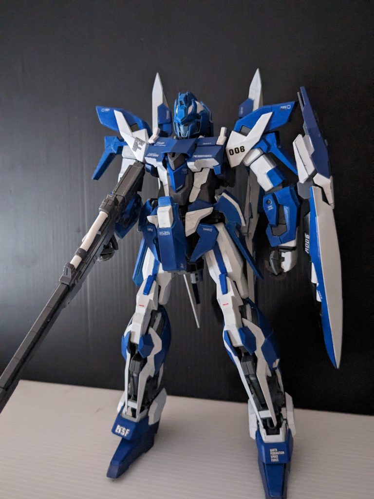 ＭＧデルタプラス塗装＆デカール–3枚目/制作者：iinesisugitanokana