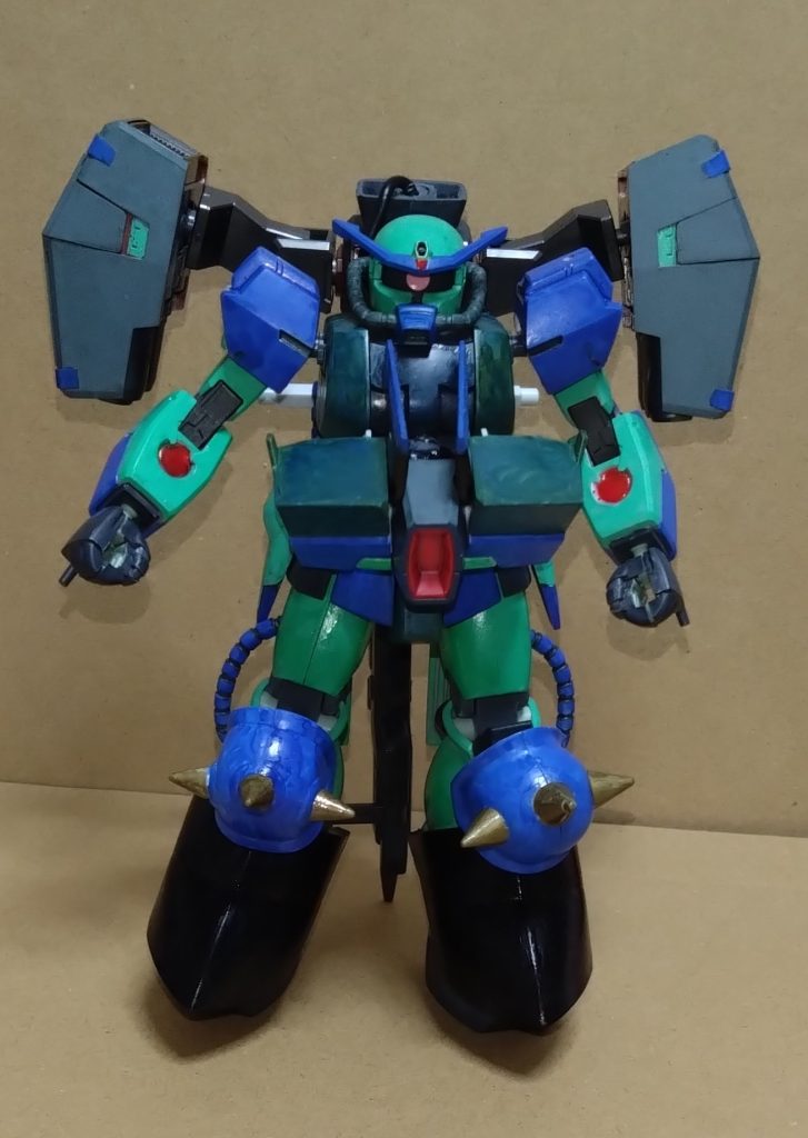 ガンダムに近づけたザク　その名は『GNZ（ガン・ズィ)』–2枚目/制作者：X(クロス)かメモリーのどちらかです