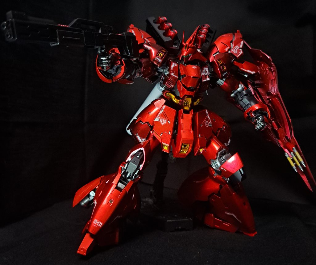 手首のボールジョイントの接続が硬すぎて、次にライフルを持たせるのはいつになるか…