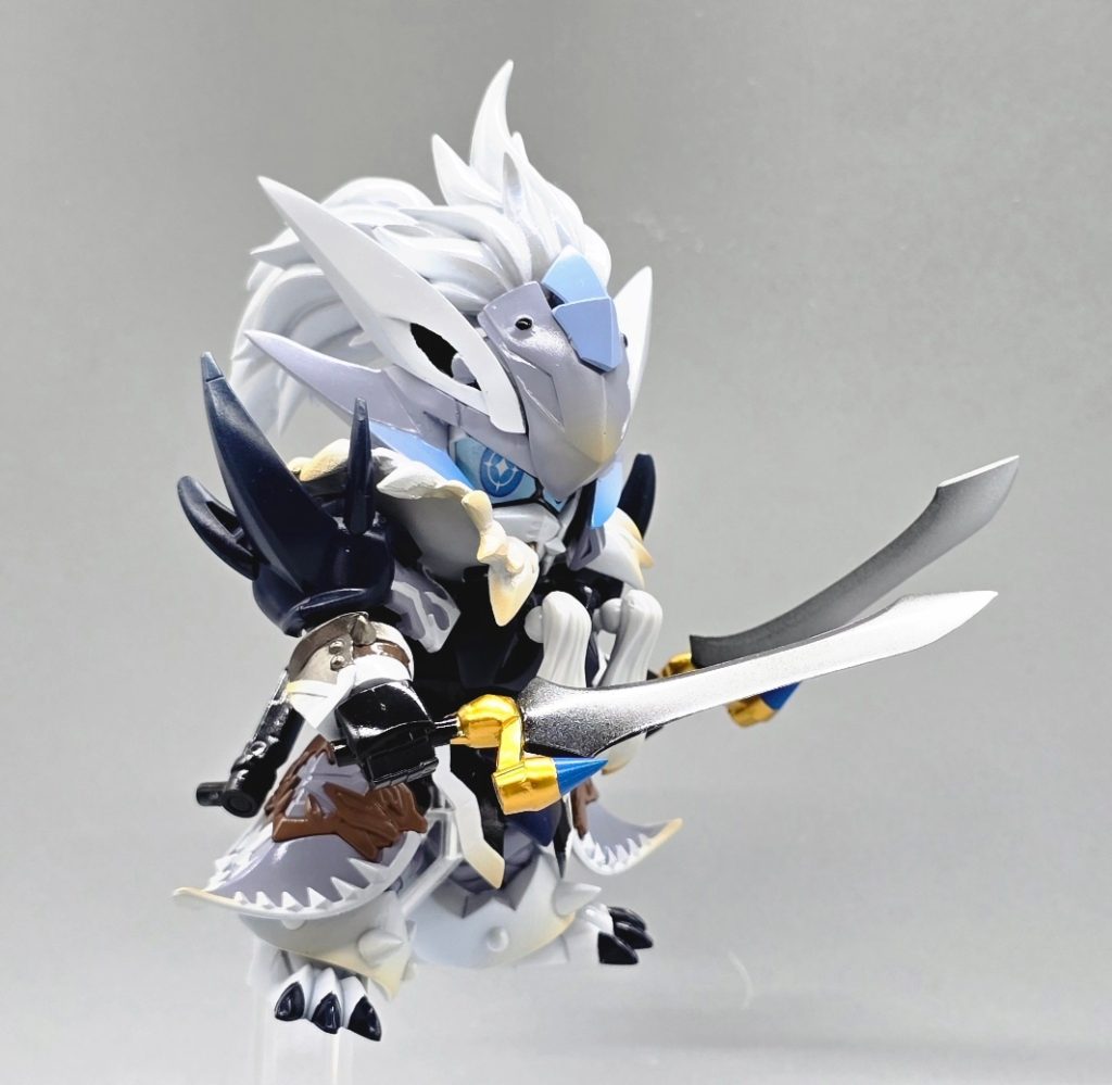 終の白騎士 氷刃オロスハンター ゼロガンダム–2枚目/制作者：昨日の 🎈W