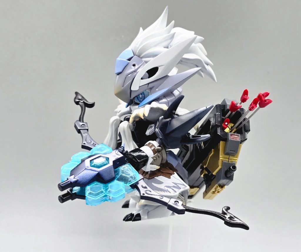 終の白騎士 氷刃オロスハンター ゼロガンダム–3枚目/制作者：昨日の 🎈W