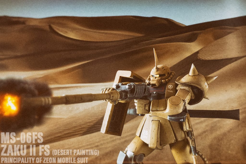 HGUC MS-06 FS–3枚目/制作者：Kamman