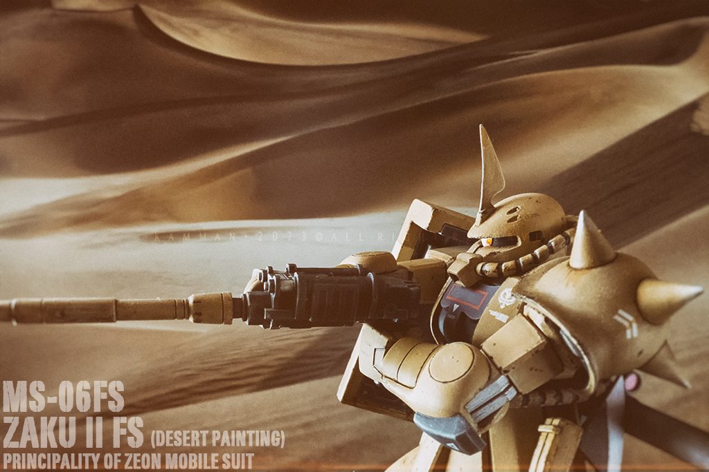 HGUC MS-06 FS–5枚目/制作者：Kamman