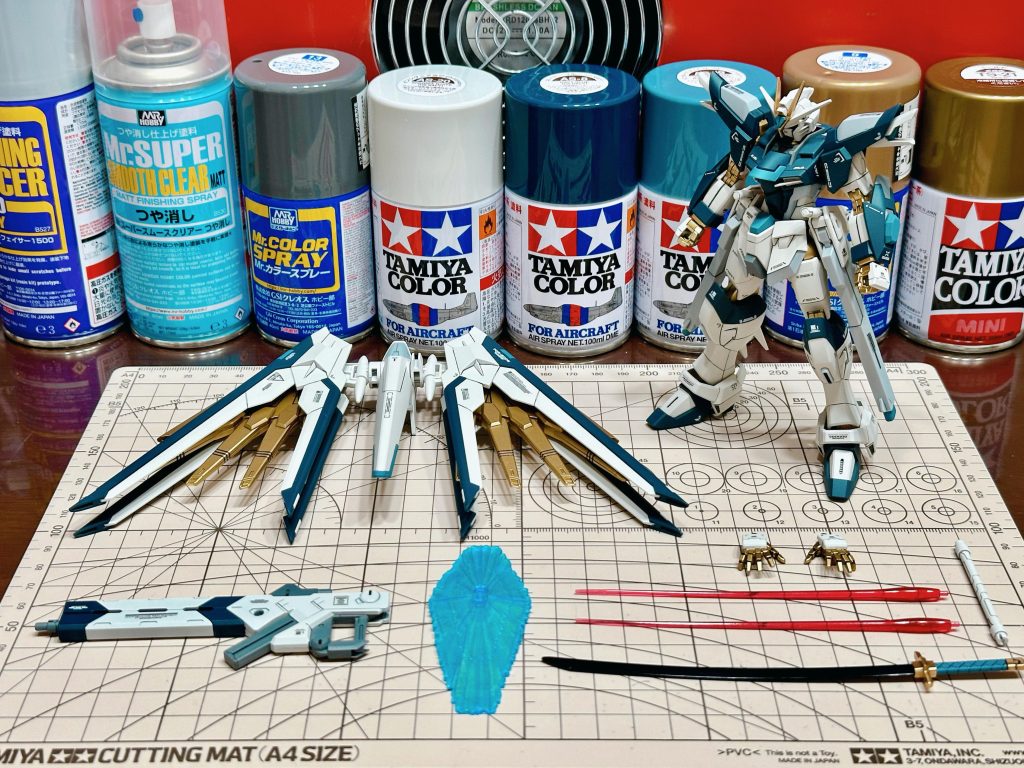 本体及び付属品はコチラ武装はシンプルですが、やはりプラウドディフェンダーのインパクトがすごいですね!