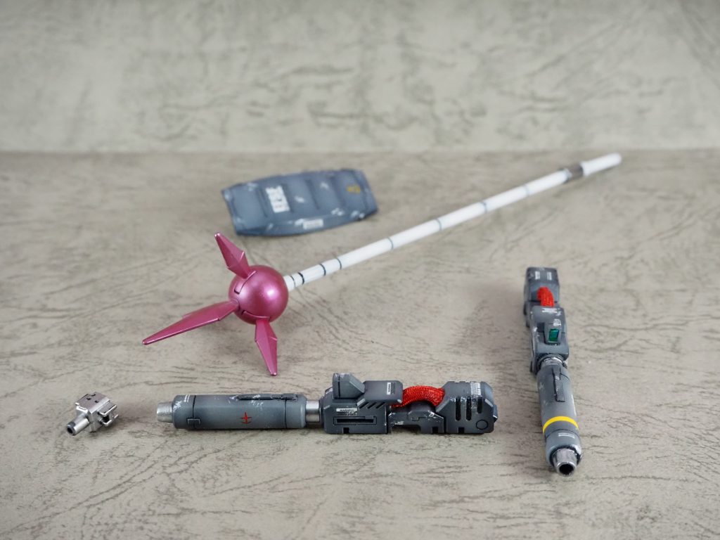 ケーブル部を30MMオプションパーツを使ってメッシュパイプ化してみました。これは効果が大きそうなので研究していきたいですね