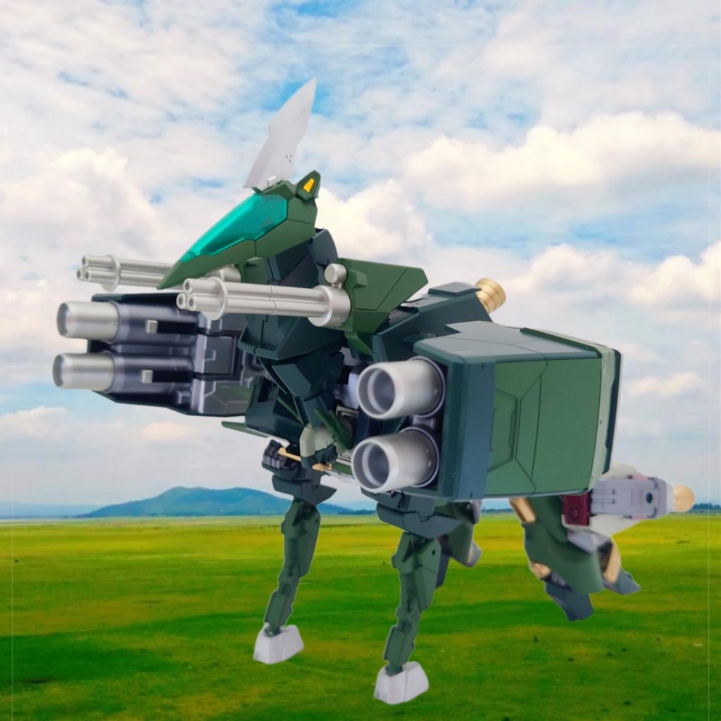 そして、馬形態に可変した状態!